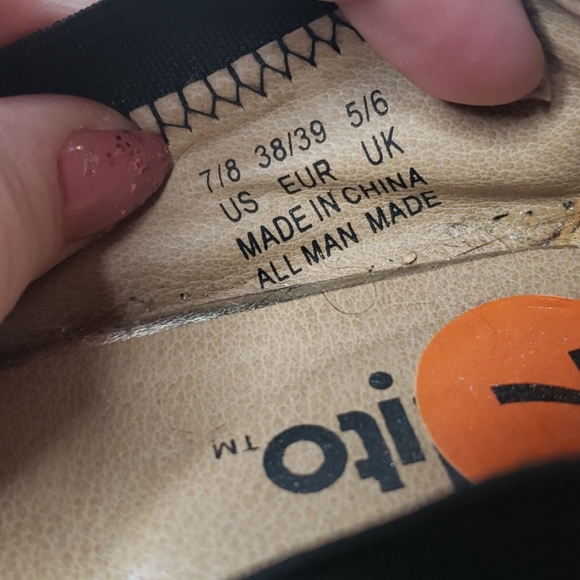 Leopard print faux fur wedge flats, new - Picture 7 of 8